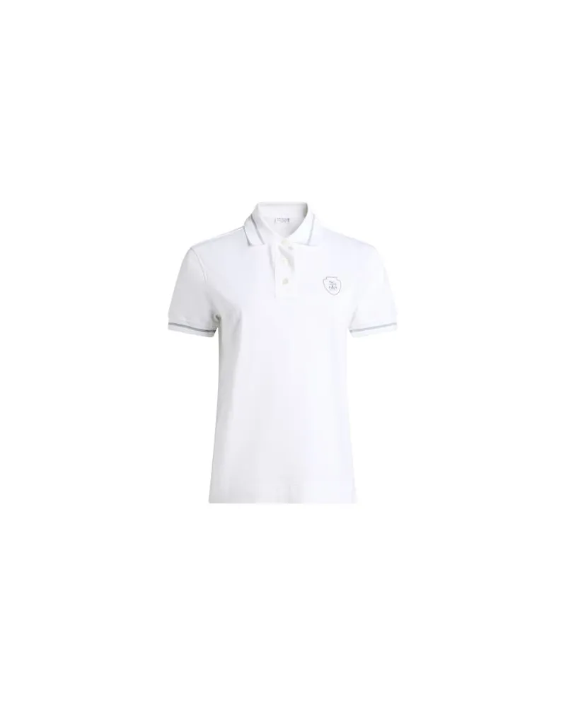 Brunello Cucinelli TOPS - Poloshirtsauf YOOX.COM Elfenbein