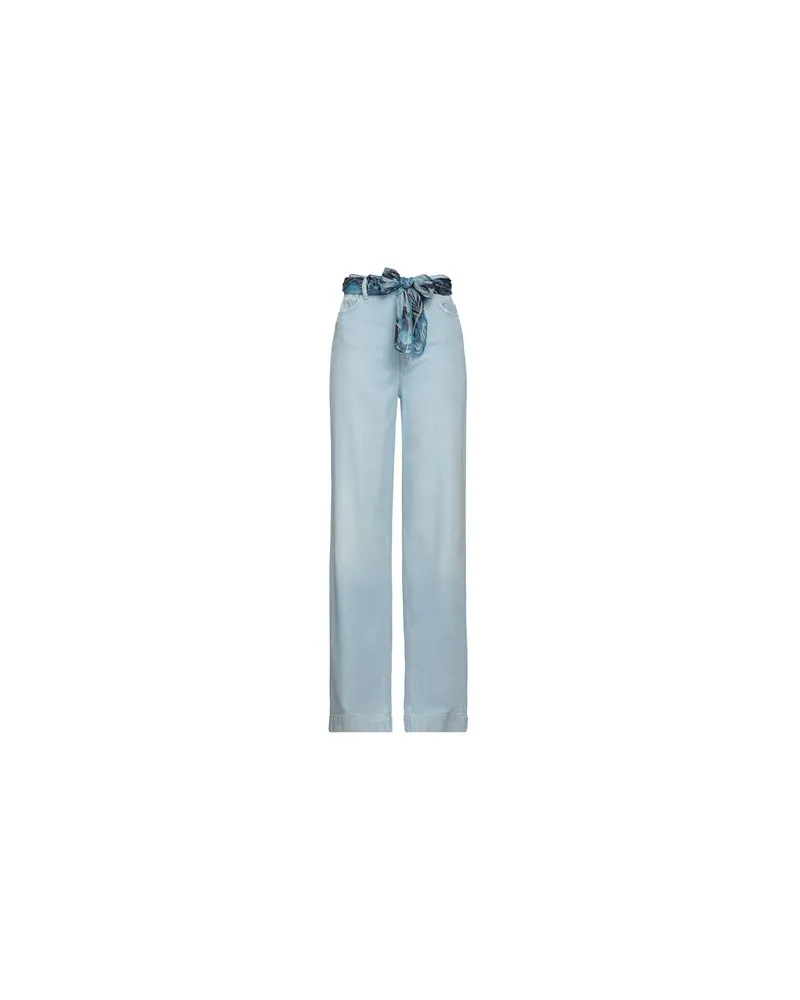 Guess HOSEN & RÖCKE - Jeanshosenauf YOOX.COM Blau