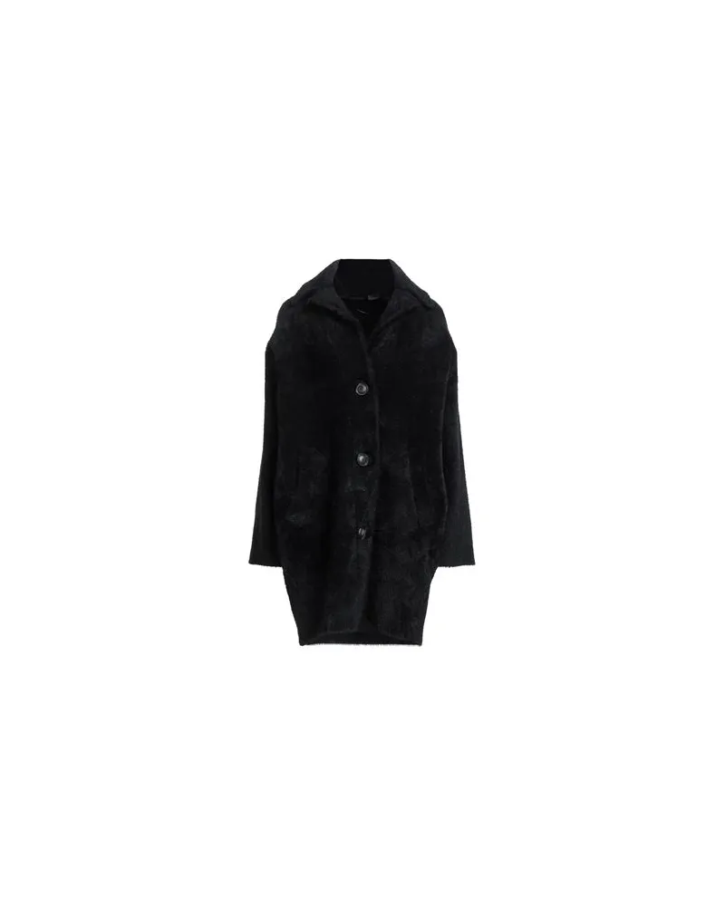 Pinko JACKEN & MÄNTEL - Mäntelauf YOOX.COM Schwarz