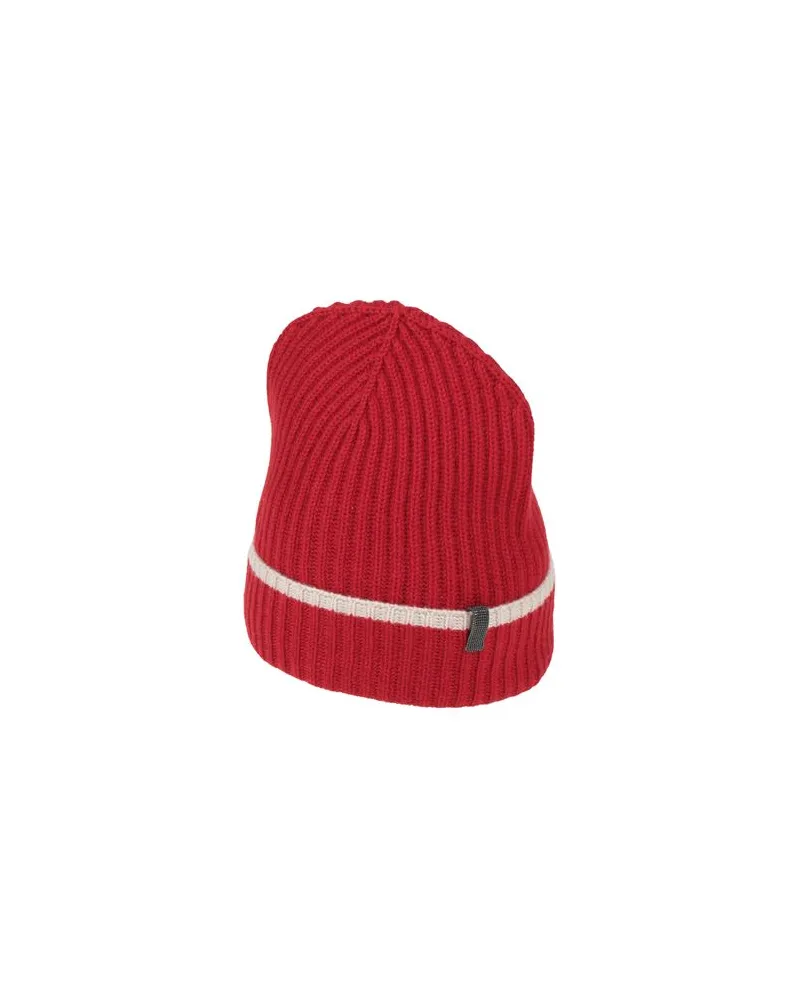 Brunello Cucinelli ACCESSOIRES - Mützen & Hüteauf YOOX.COM Rot