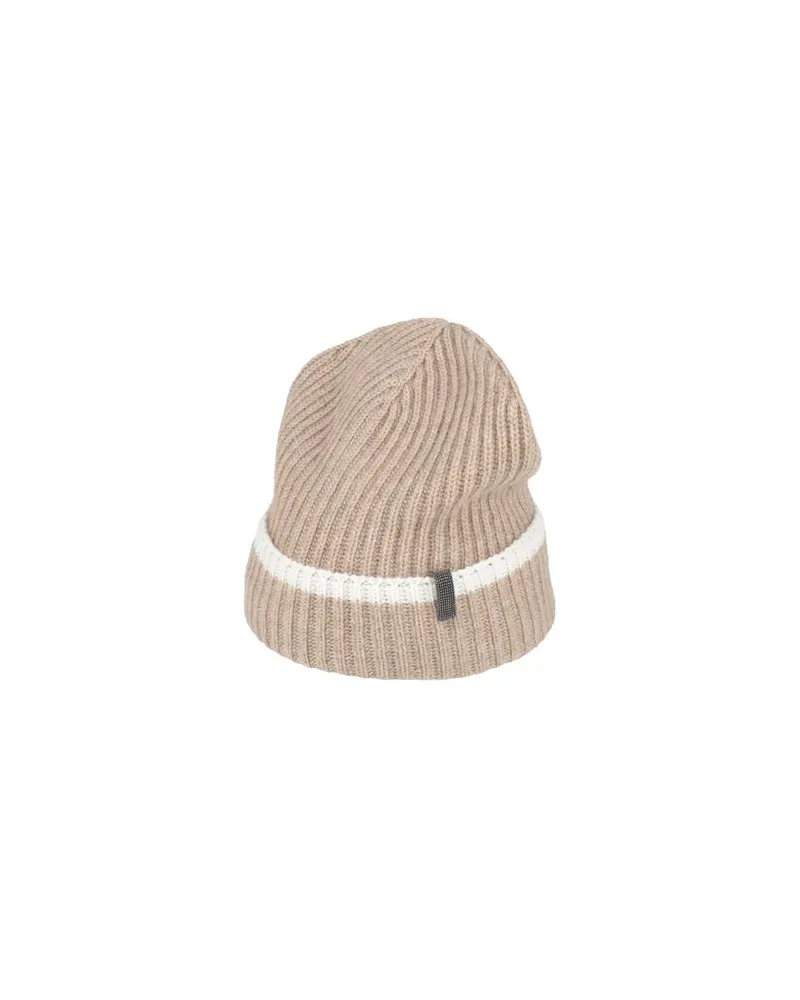 Brunello Cucinelli ACCESSOIRES - Mützen & Hüteauf YOOX.COM Beige