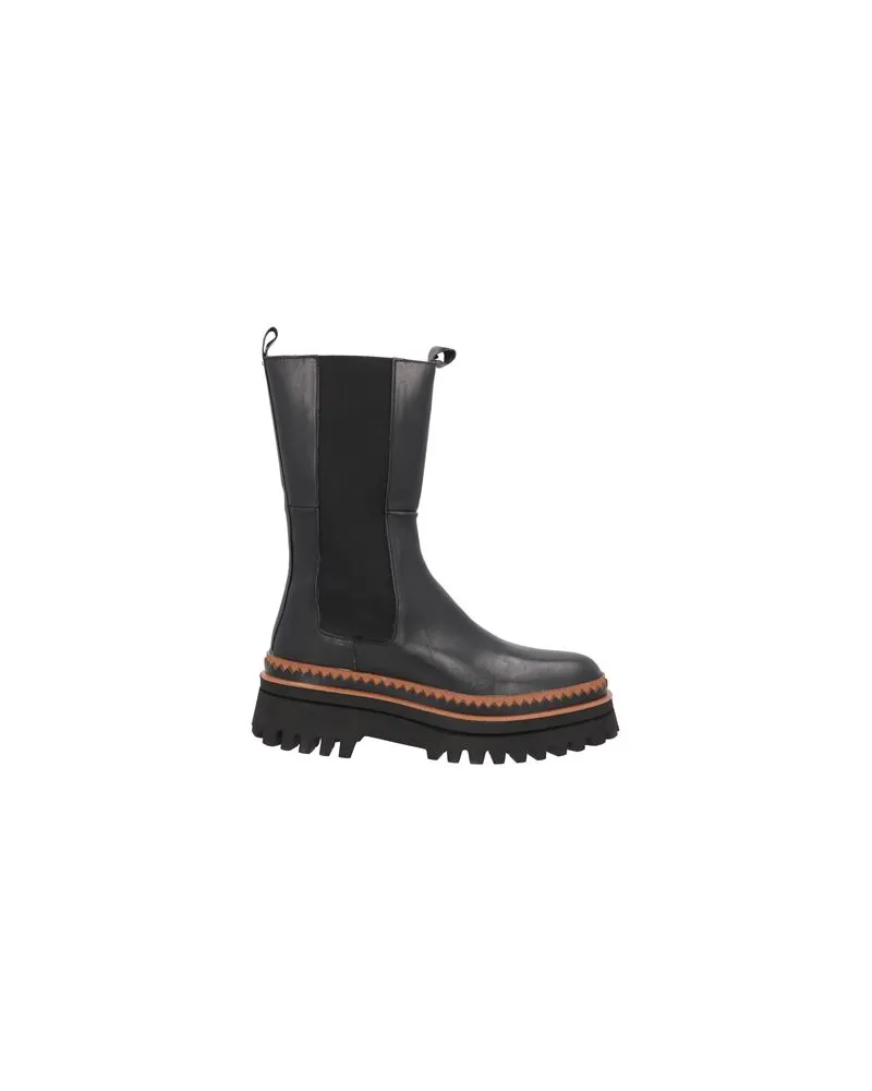 ELVIO ZANON SCHUHE - Stiefelettenauf YOOX.COM Schwarz