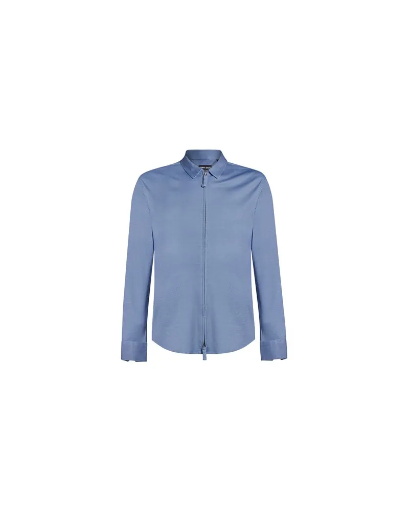 Giorgio Armani TOPS - Hemdenauf YOOX.COM Blau