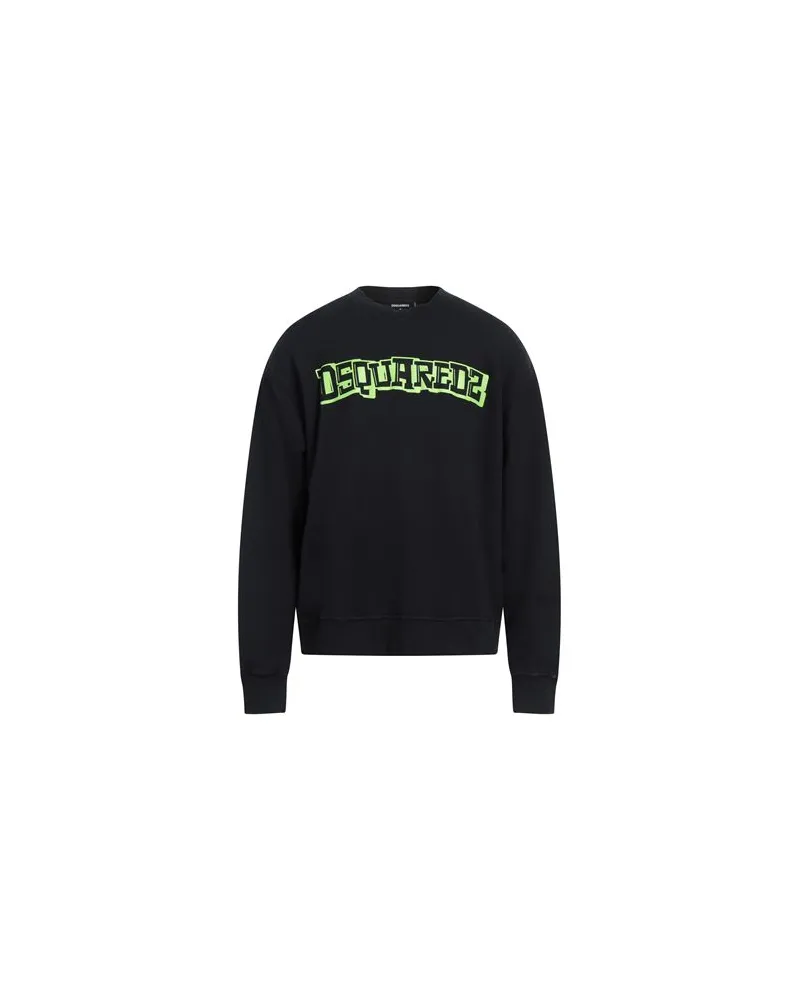 Dsquared2 TOPS - Sweatshirtsauf YOOX.COM Schwarz