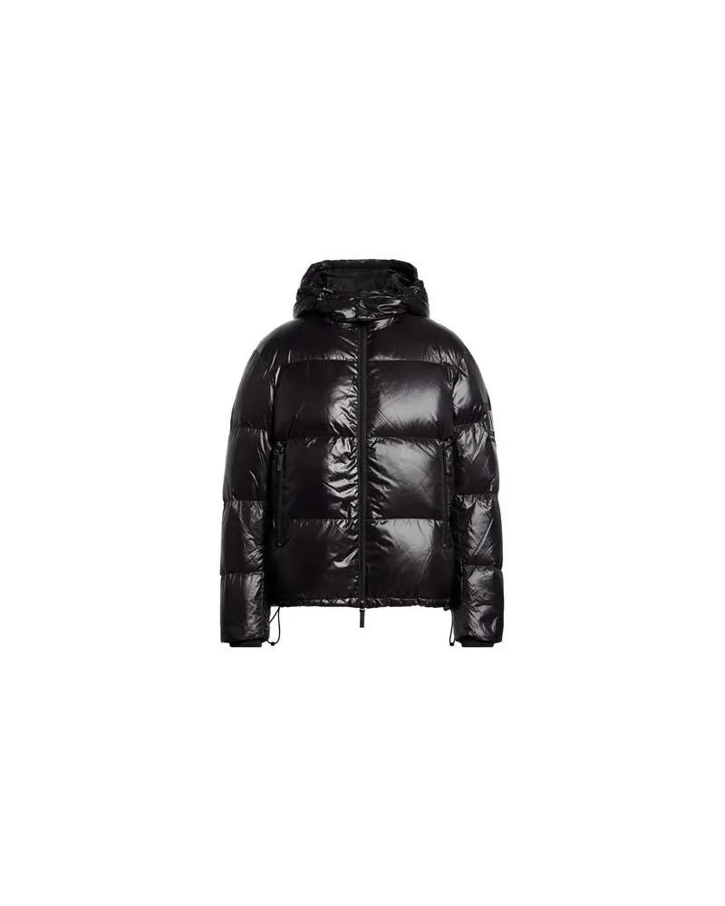 Armani Exchange JACKEN & MÄNTEL - Pufferjacken & Daunenjackenauf YOOX.COM Schwarz