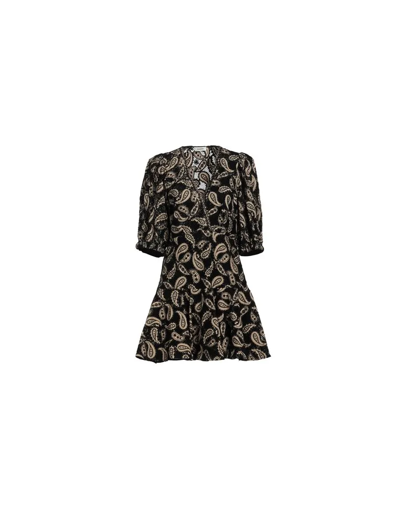 Sandro KLEIDER - Mini-Kleiderauf YOOX.COM Schwarz