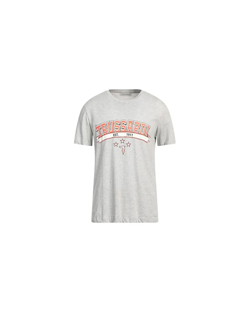Trussardi TOPS - T-shirtsauf YOOX.COM Hellgrau
