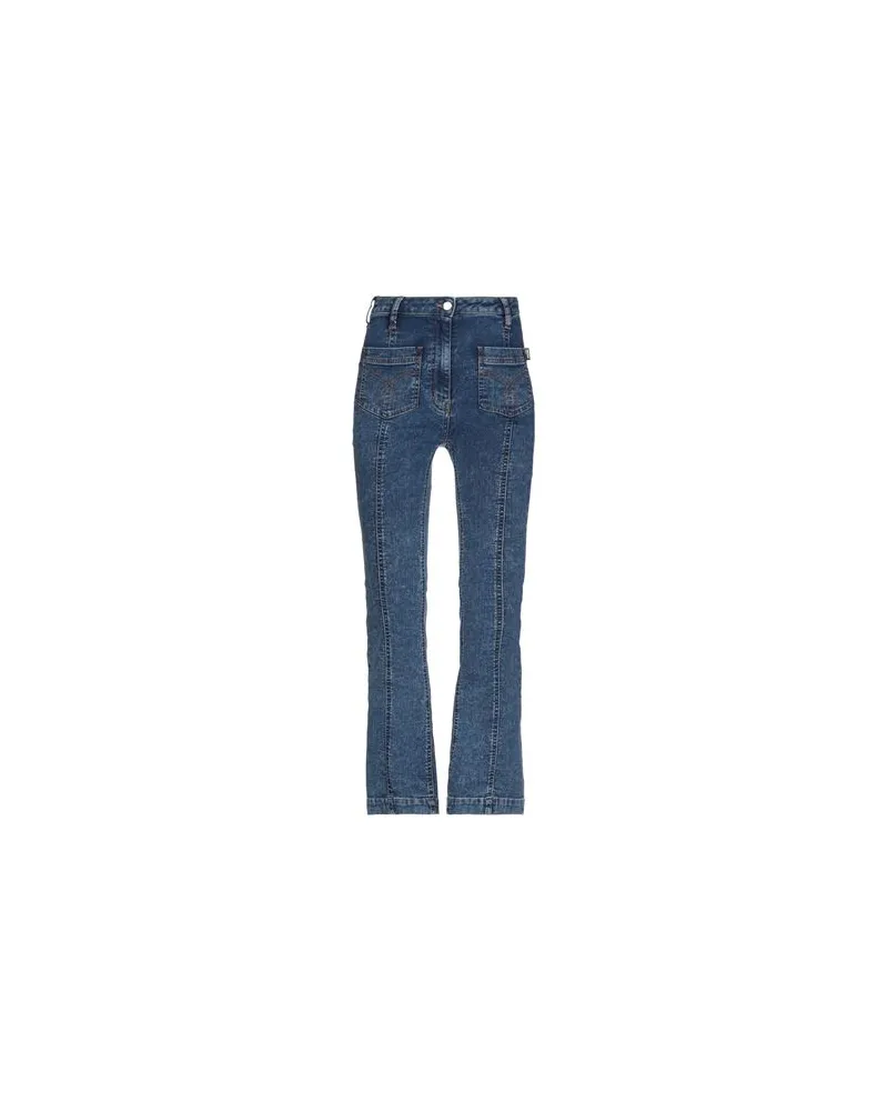 Moschino HOSEN & RÖCKE - Jeanshosenauf YOOX.COM Blau