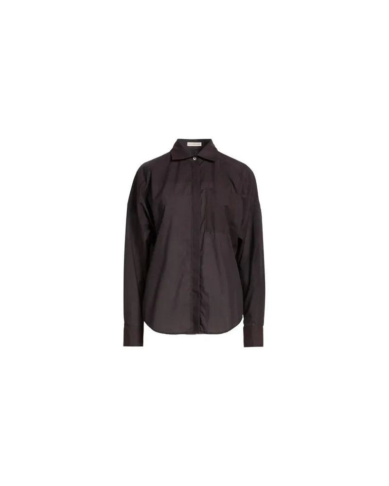 Camicettasnob TOPS - Hemdenauf YOOX.COM Schokobraun
