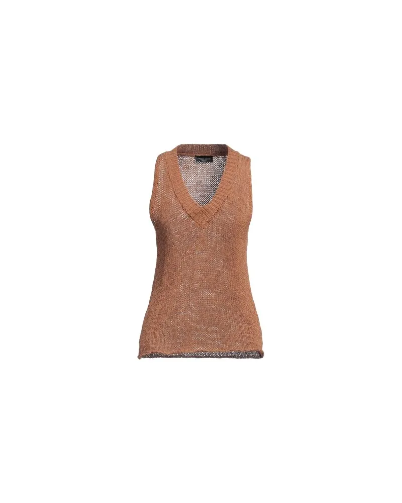Roberto Collina STRICKWAREN - Pulloverauf YOOX.COM Braun