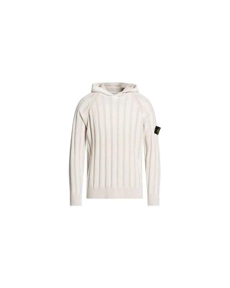 Stone Island STRICKWAREN - Pulloverauf YOOX.COM Elfenbein