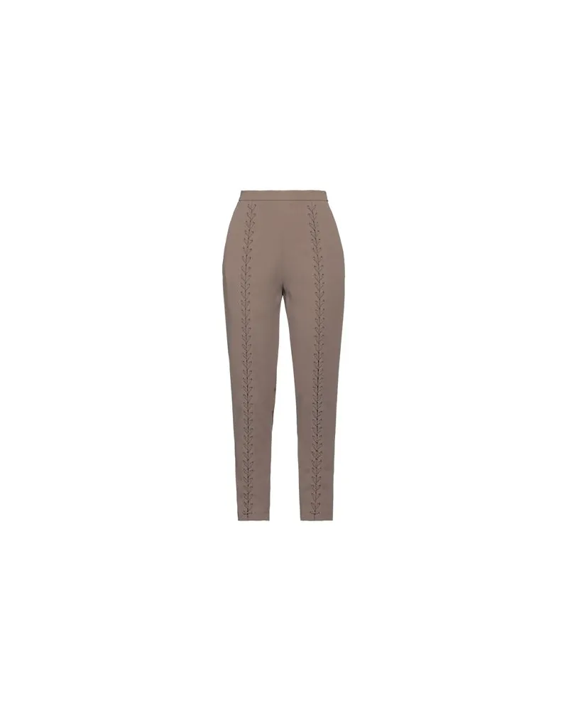 Elisabetta Franchi HOSEN & RÖCKE - Hosenauf YOOX.COM Militärgrün