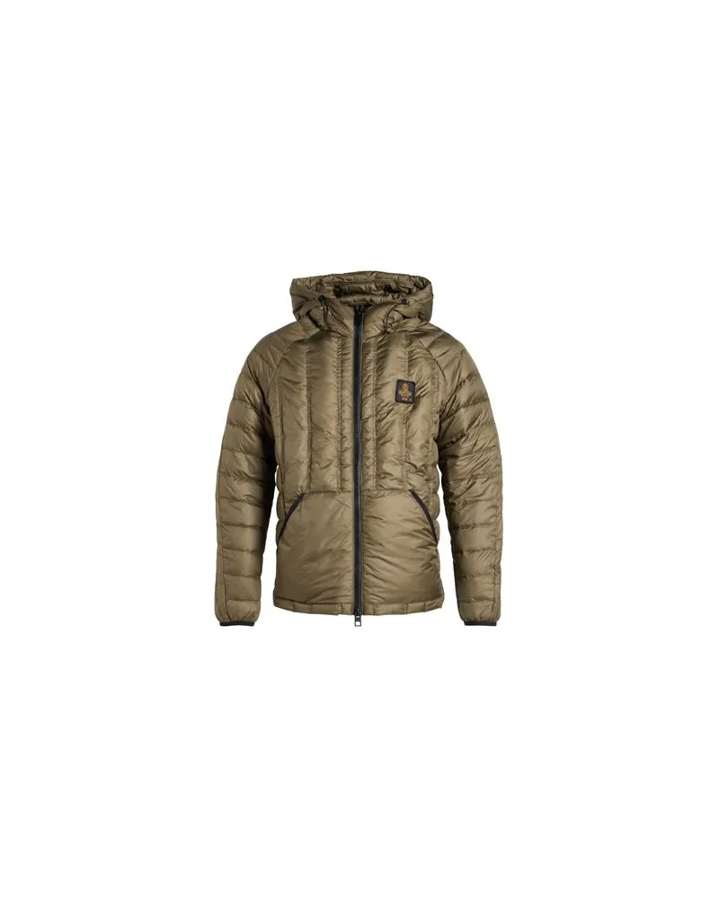 RefrigiWear JACKEN & MÄNTEL - Pufferjacken & Daunenjackenauf YOOX.COM Khaki