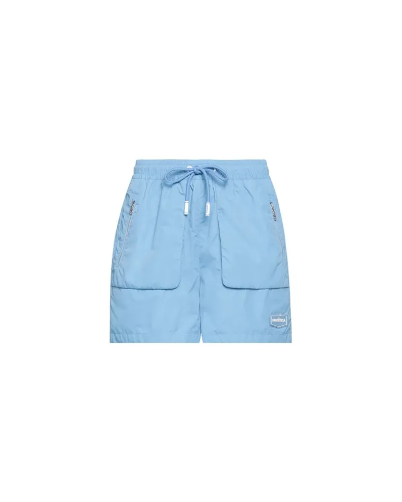 Duvetica HOSEN & RÖCKE - Shorts & Bermudashortsauf YOOX.COM Himmelblau