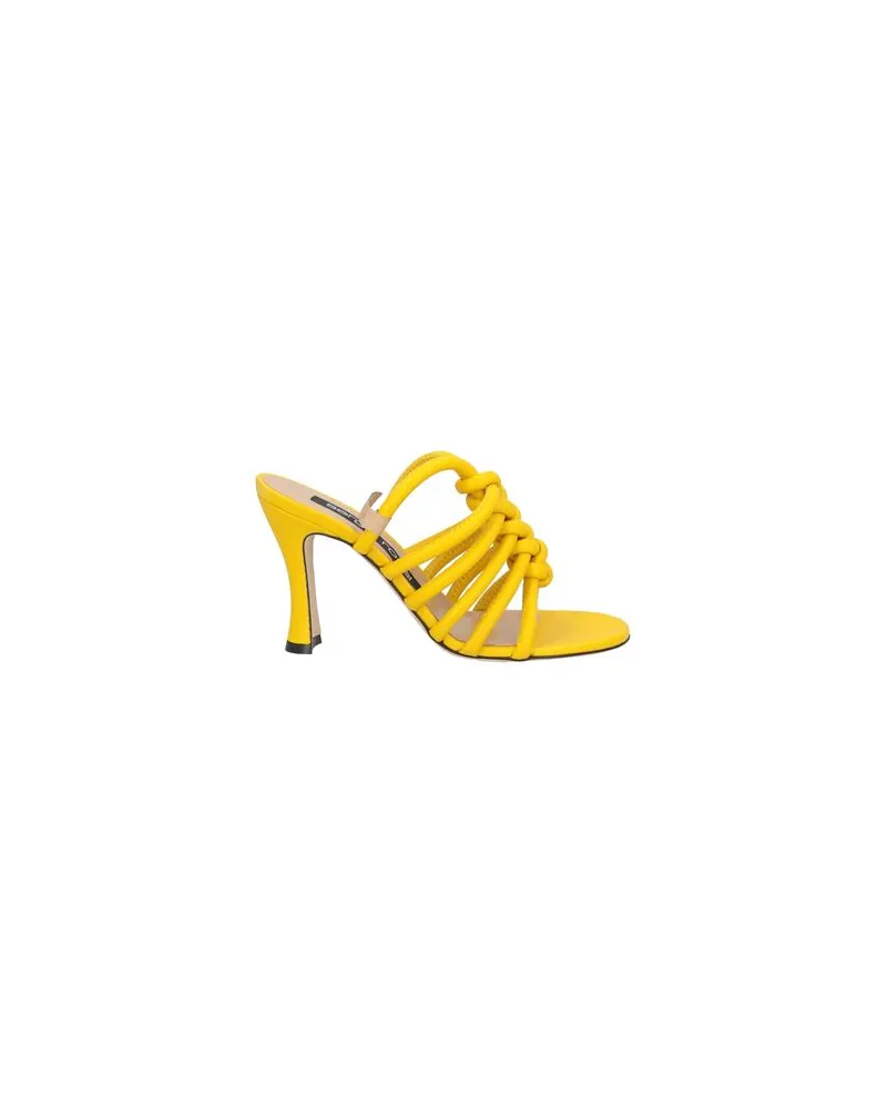 Sergio Rossi SCHUHE - Sandalenauf YOOX.COM Gelb