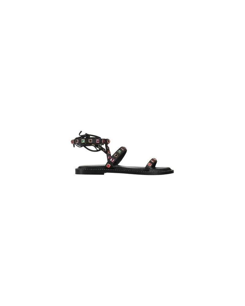 Emanuelle Vee SCHUHE - Sandalenauf YOOX.COM Schwarz