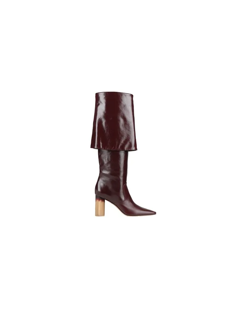 Chloé SCHUHE - Stiefelauf YOOX.COM Bordeaux