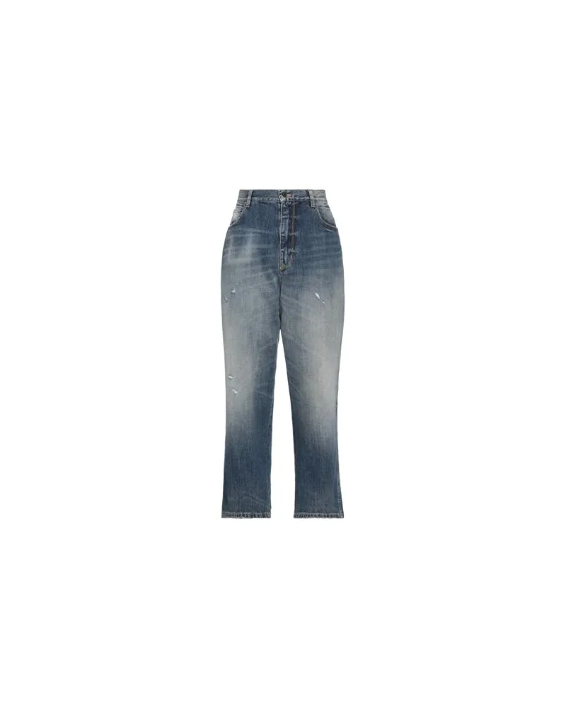 Amen HOSEN & RÖCKE - Jeanshosenauf YOOX.COM Blau
