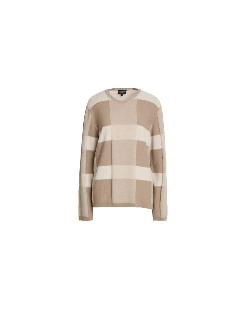 Emporio Armani ICON - STRICKWAREN - Pulloverauf YOOX.COM Beige
