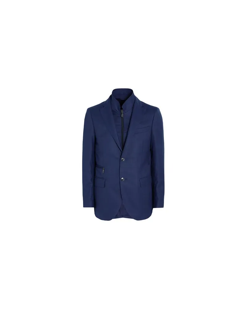 Luigi Bianchi Mantova JACKEN & MÄNTEL - Jacken und Anoraksauf YOOX.COM Marineblau