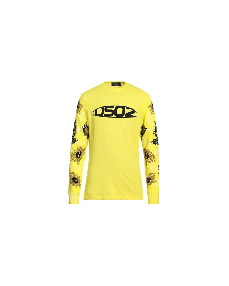 Dsquared2 TOPS - T-shirtsauf YOOX.COM Gelb