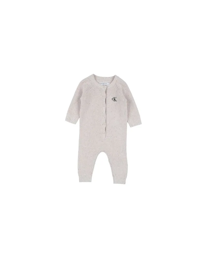Calvin Klein NEUGEBORENE - Babystrampler & -Latzhoseauf YOOX.COM Beige