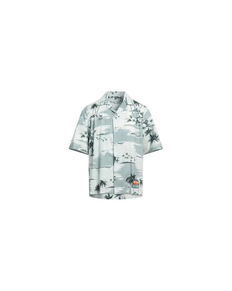 Kitsuné TOPS - Hemdenauf YOOX.COM Salbeigrün