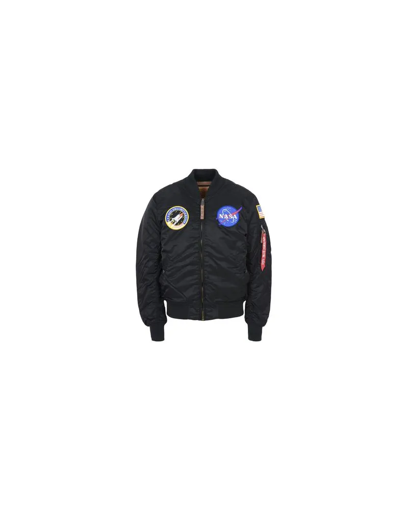 Alpha Industries MA-1 VF NASA - JACKEN & MÄNTEL - Jacken und Anoraksauf YOOX.COM Schwarz
