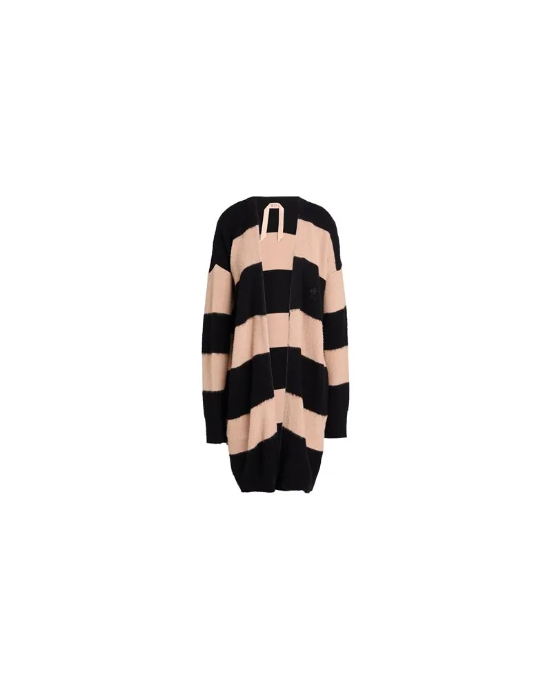 N° 21 STRICKWAREN - Strickjackenauf YOOX.COM Schwarz