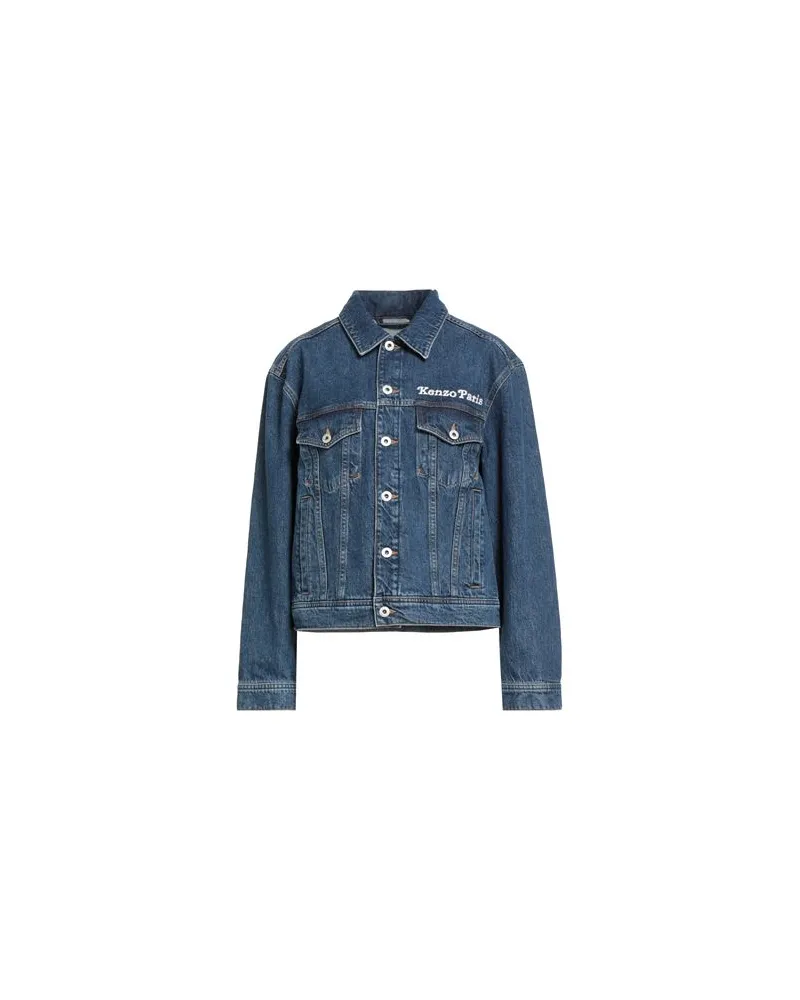 Kenzo JACKEN & MÄNTEL - Jeansjacken/Mäntelauf YOOX.COM Blau