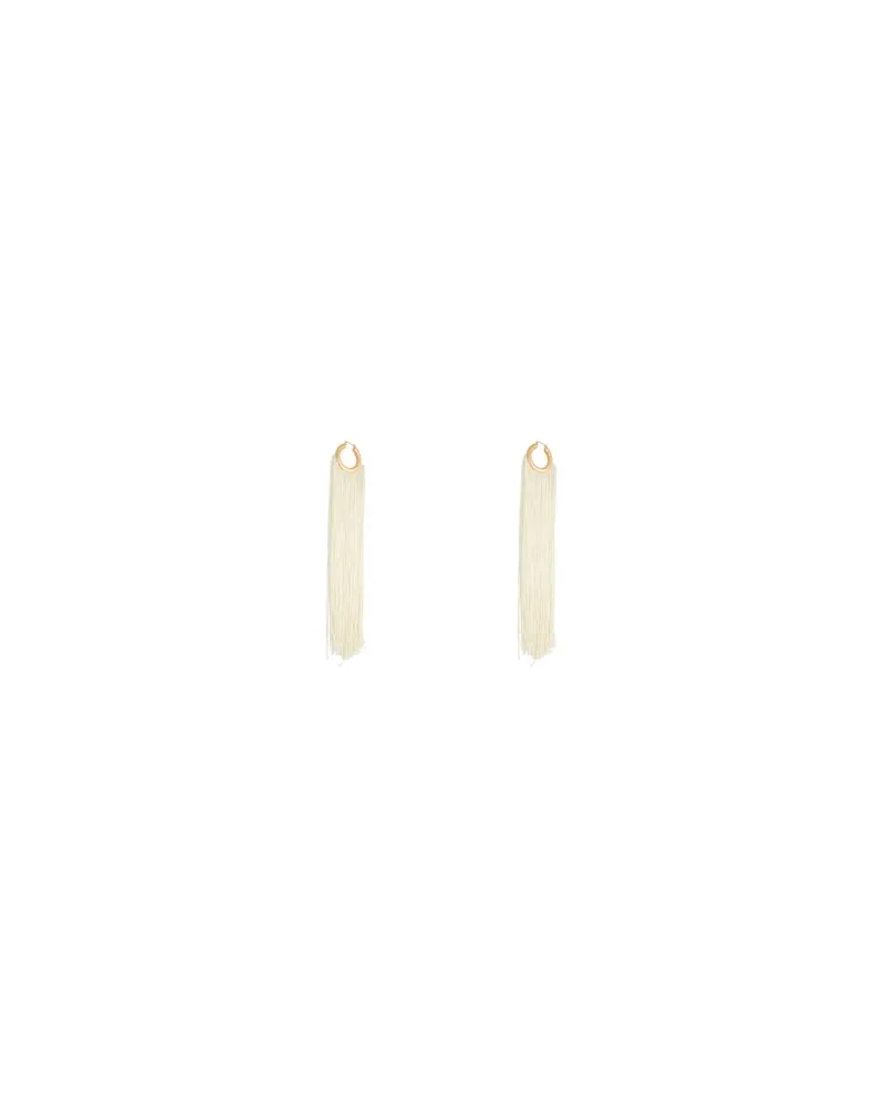 Jil Sander SCHMUCK und UHREN - Ohrringeauf YOOX.COM Elfenbein