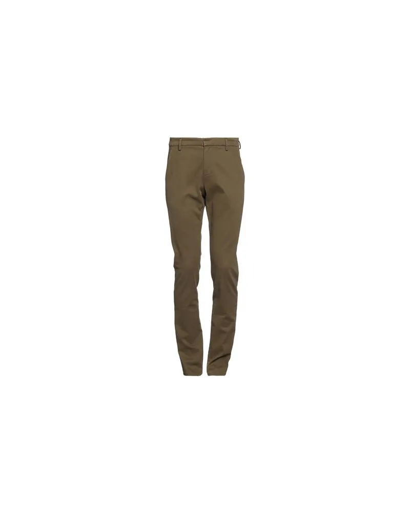 Dondup HOSEN & RÖCKE - Hosenauf YOOX.COM Militärgrün