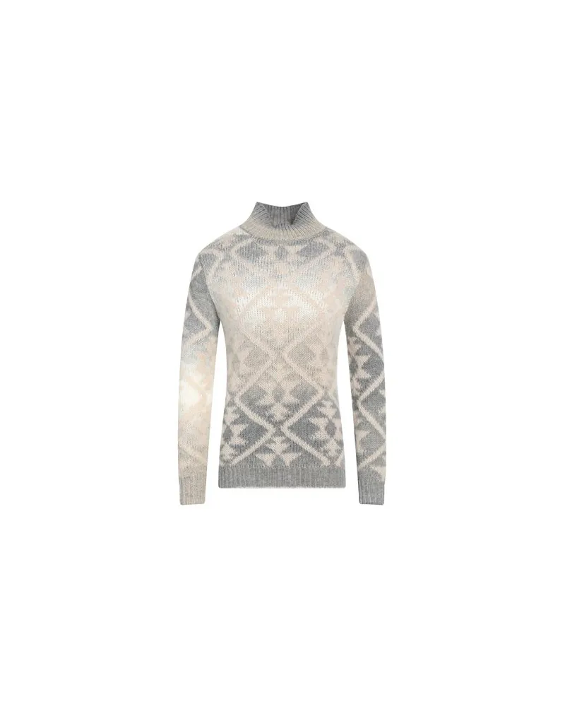 Dondup STRICKWAREN - Rollkragenpulloverauf YOOX.COM Grau