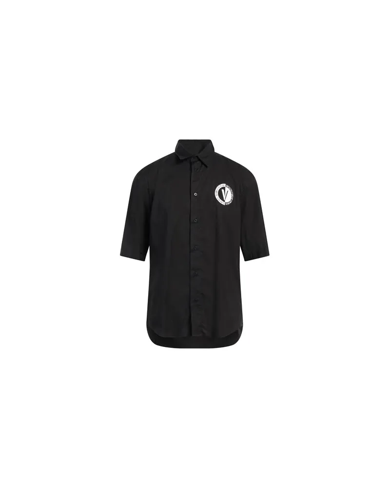 Versace Jeans TOPS - Hemdenauf YOOX.COM Schwarz
