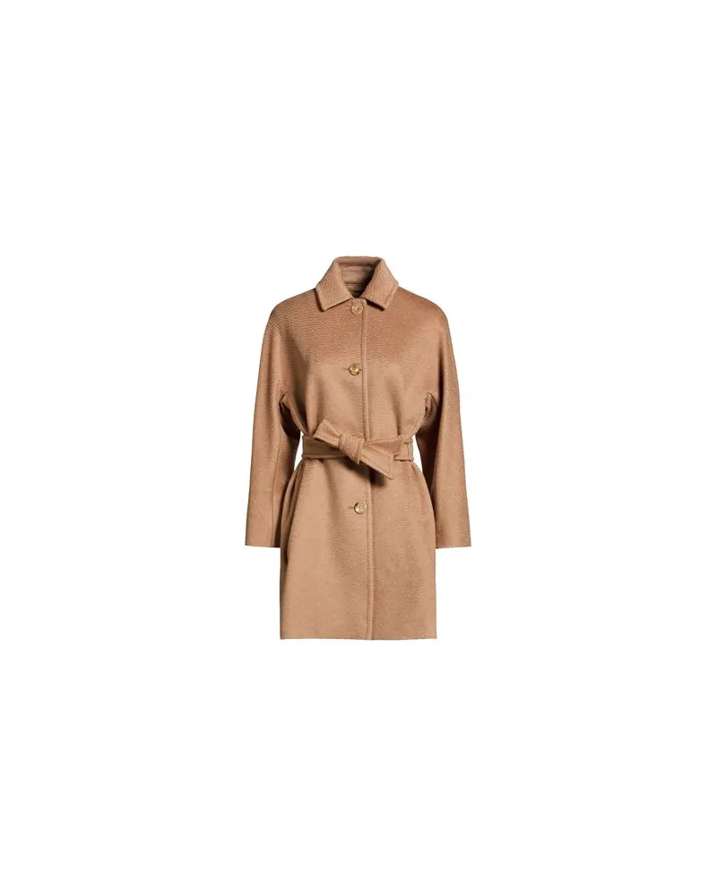 Max Mara JACKEN & MÄNTEL - Mäntelauf YOOX.COM Kamel
