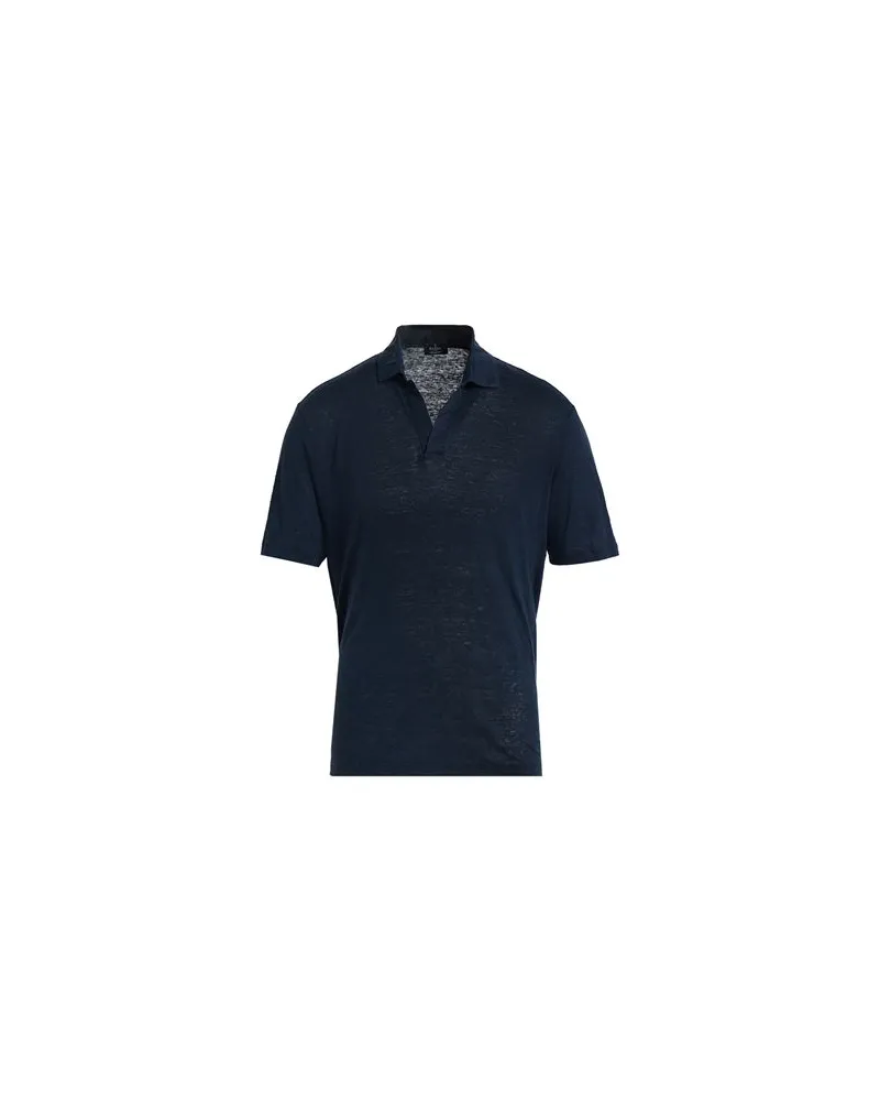 BARBA TOPS - Poloshirtsauf YOOX.COM Marineblau