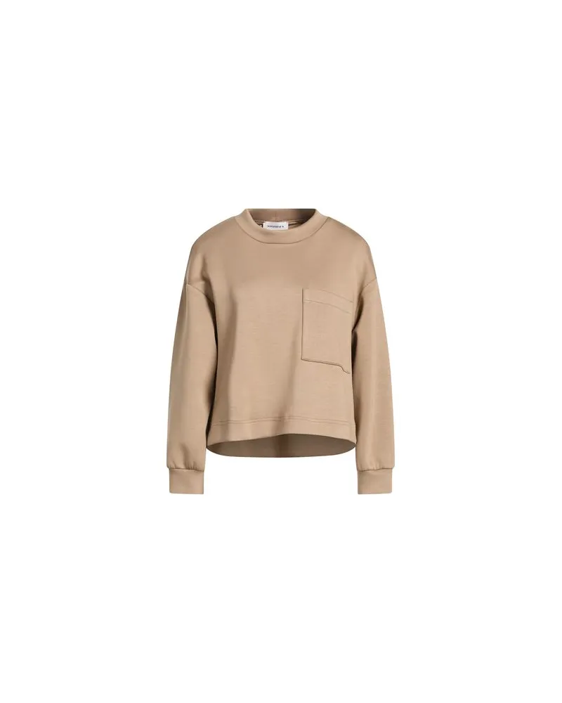 SHIRTAPORTER TOPS - Sweatshirtsauf YOOX.COM Hellbraun
