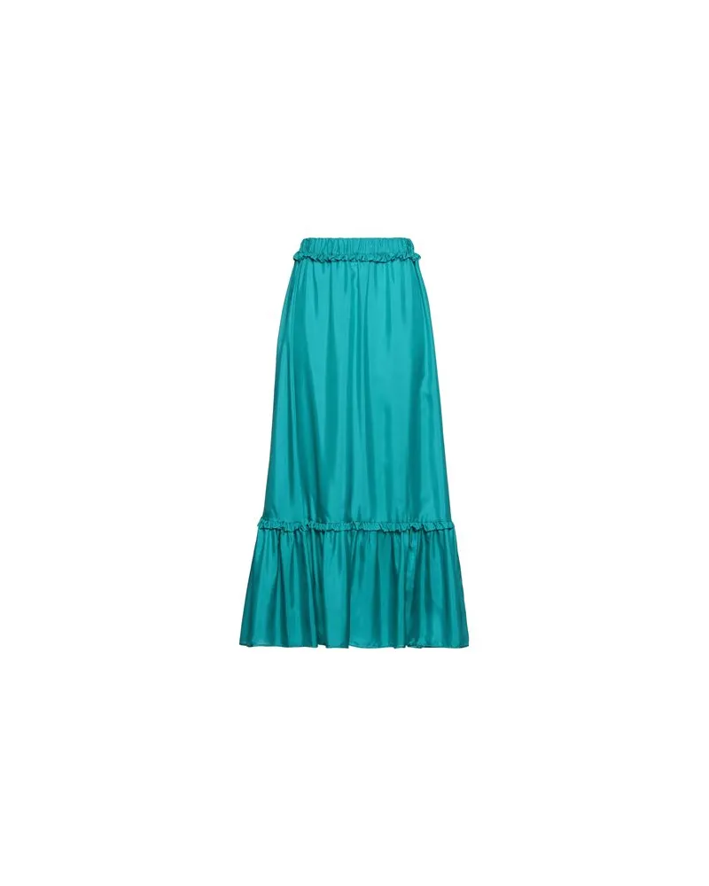 SOLOTRE HOSEN & RÖCKE - Maxi-Röckeauf YOOX.COM Tūrkis