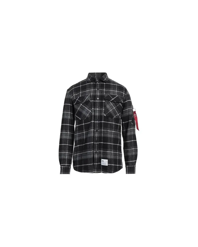 Alpha Industries TOPS - Hemdenauf YOOX.COM Schwarz