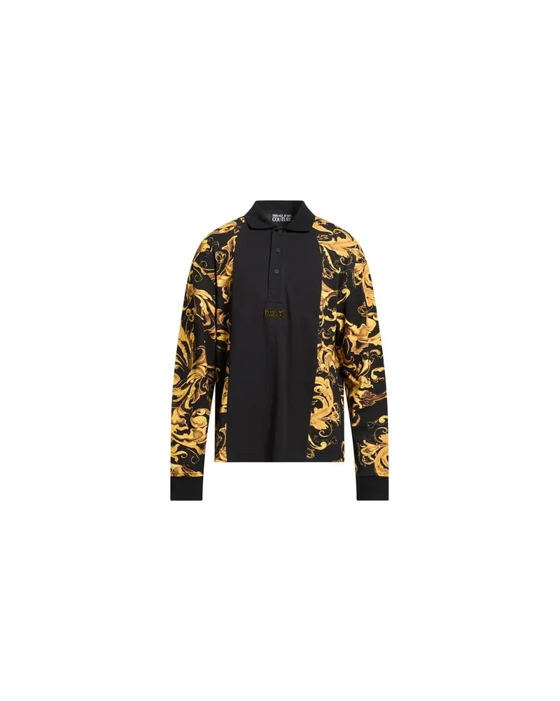 Versace Jeans TOPS - Poloshirtsauf YOOX.COM Schwarz