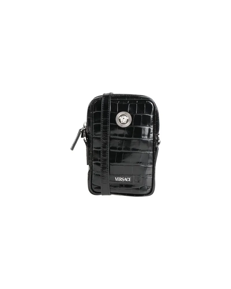 Versace TASCHEN - Umhängetascheauf YOOX.COM Schwarz