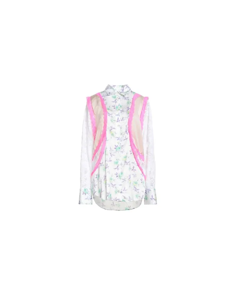 Alberta Ferretti TOPS - Hemdenauf YOOX.COM Weiß