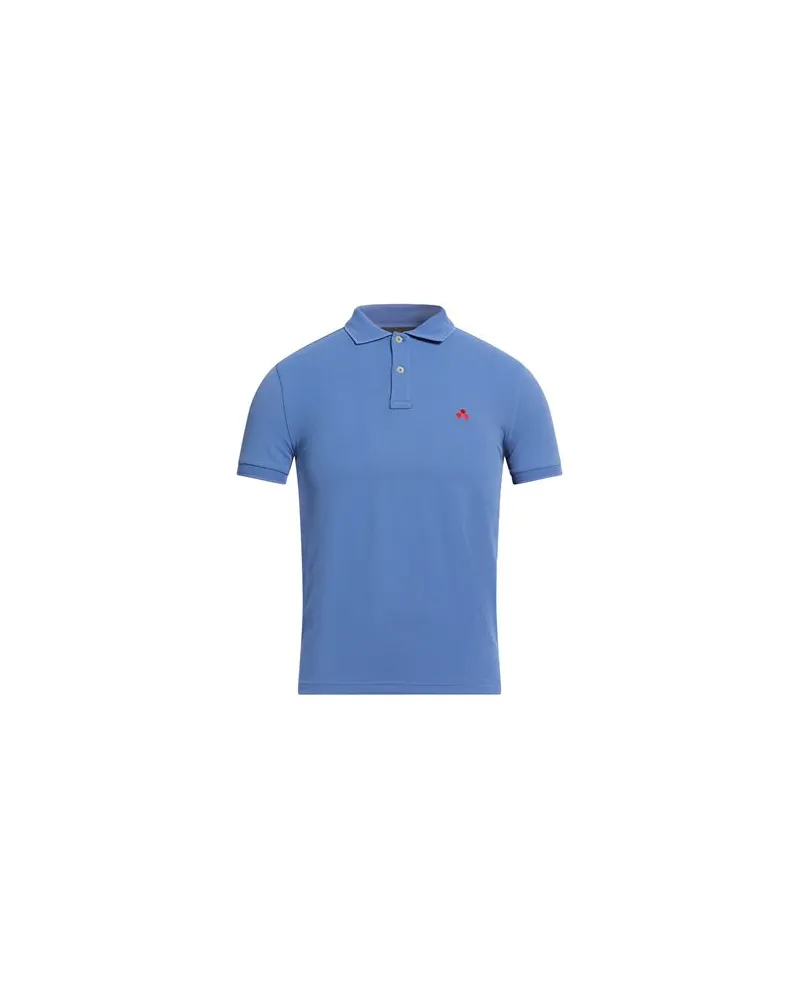 Peuterey TOPS - Poloshirtsauf YOOX.COM Azurblau