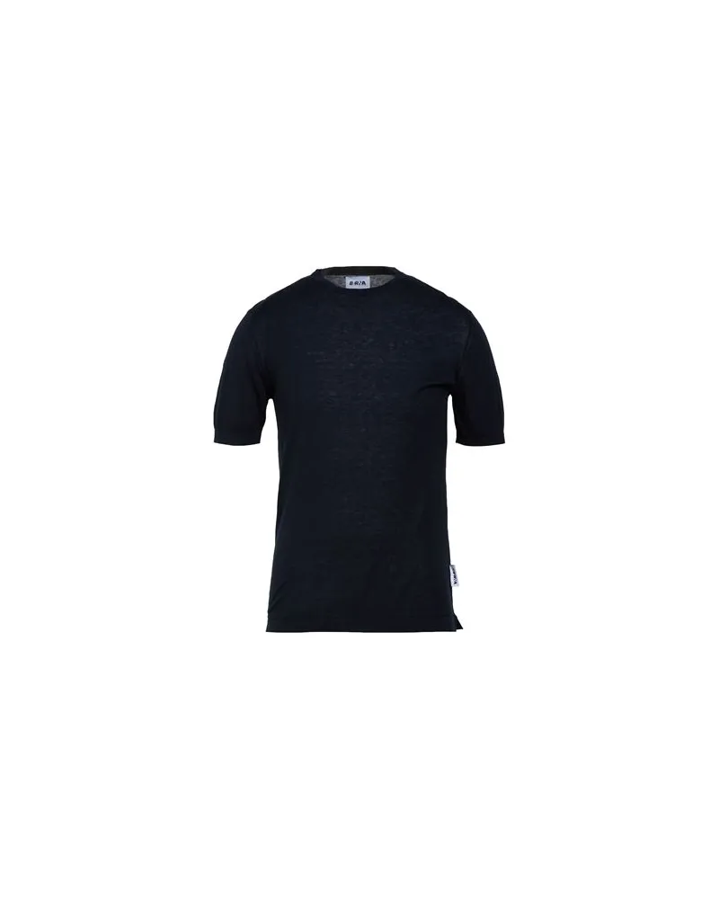 BERNA STRICKWAREN - Pulloverauf YOOX.COM Nachtblau