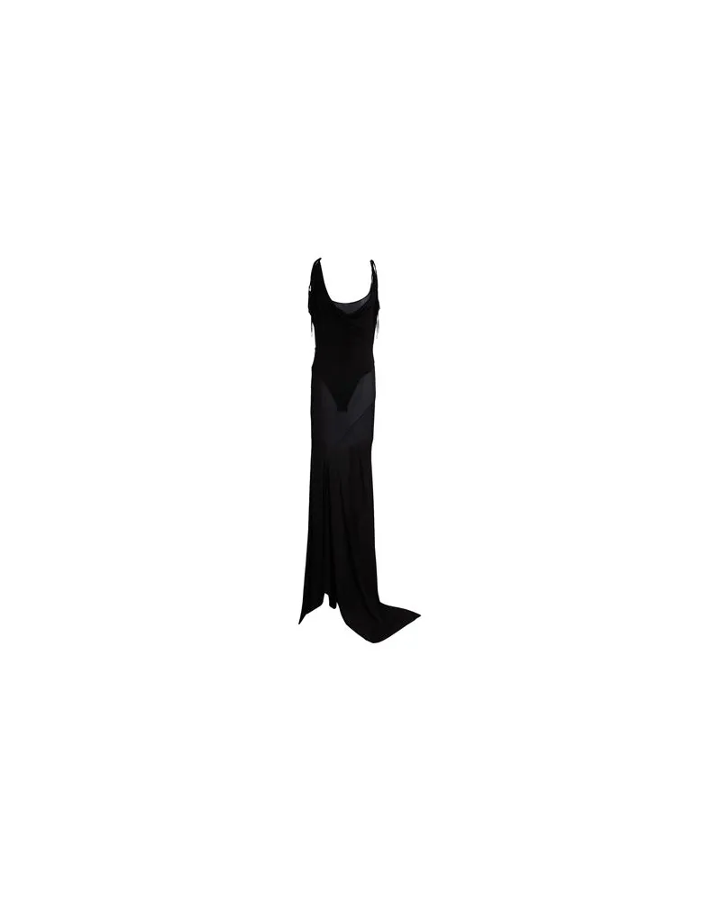 ATTICO KLEIDER - Maxi-Kleiderauf YOOX.COM Schwarz