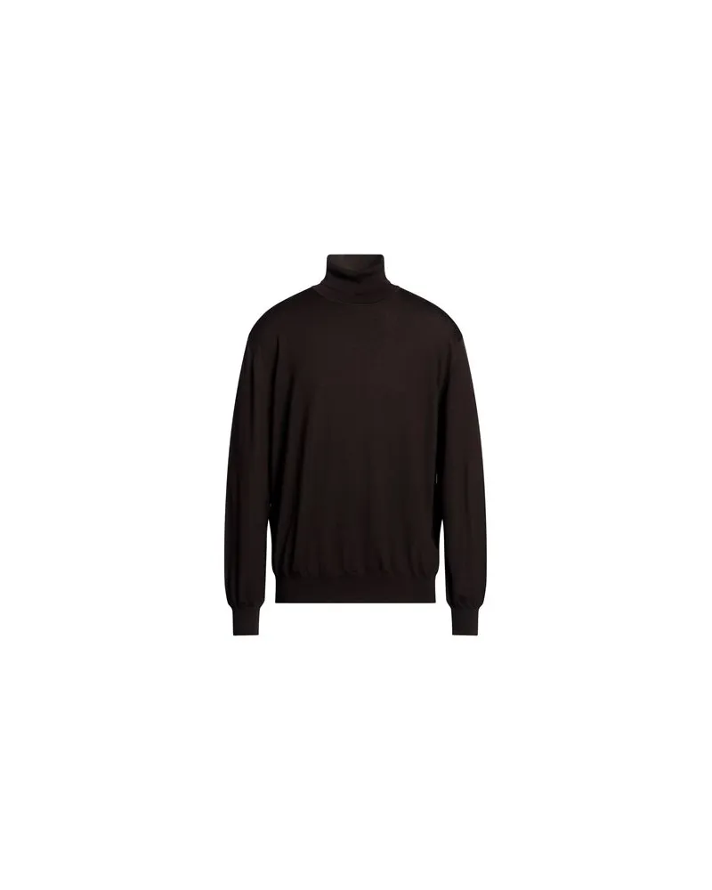 Dalmine STRICKWAREN - Rollkragenpulloverauf YOOX.COM Dunkelbraun