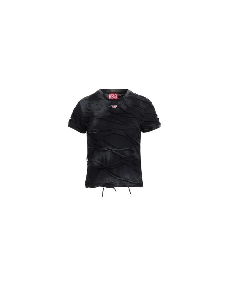 Diesel TOPS - T-shirtsauf YOOX.COM Schwarz
