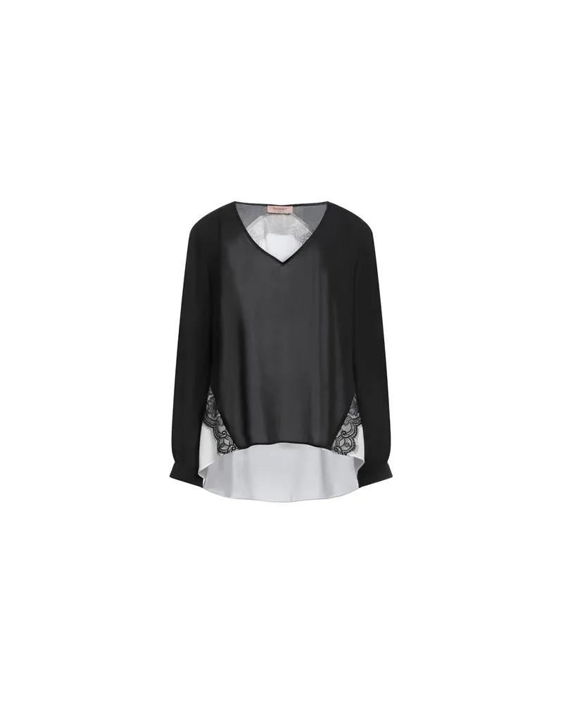 Twin-Set TOPS - Topsauf YOOX.COM Schwarz