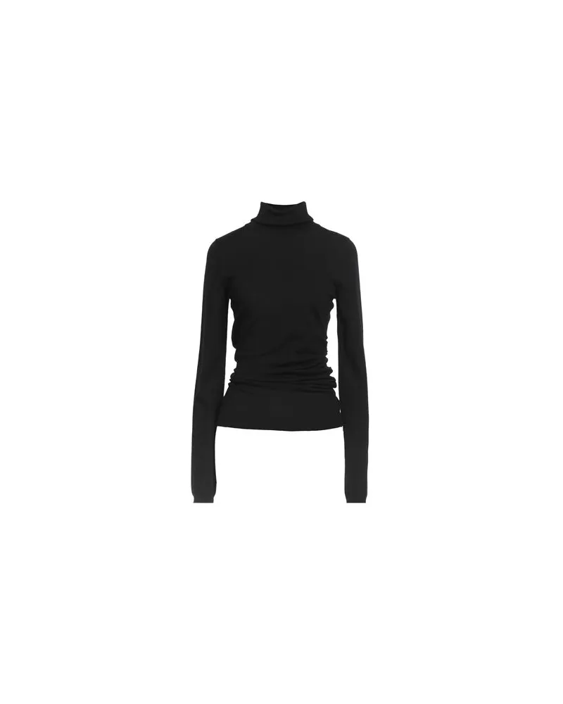 Moschino STRICKWAREN - Rollkragenpulloverauf YOOX.COM Schwarz