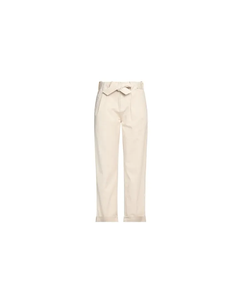 Dondup HOSEN & RÖCKE - Hosenauf YOOX.COM Elfenbein